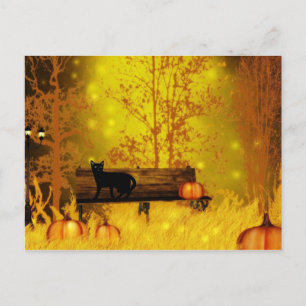 Postal de Halloween