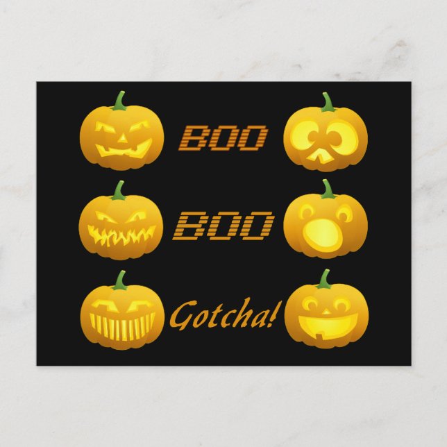 postal de Halloween (Anverso)