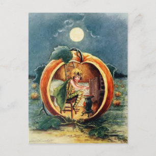 Postal de Halloween de época