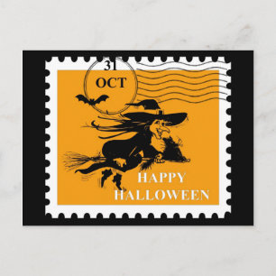 Postal de Halloween de época