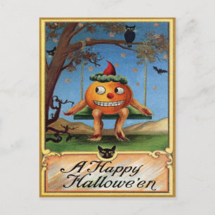Postal de Halloween de época