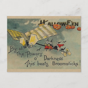 Postal de Halloween de época