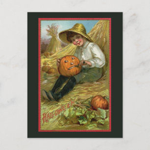 Postal de Halloween de época
