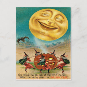 Postal de Halloween de época