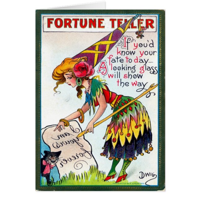 Postal de Halloween de época (Frente)