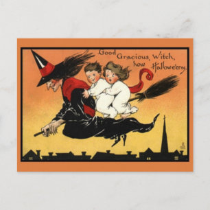 Postal de Halloween de época