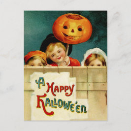 Postal de Halloween de época