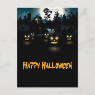 Postal de Halloween de Ghoulish