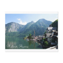 Postal de Hallstatt, Austria