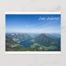 Postal de Hallstatt del lago