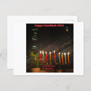 Postal de Hanukkah