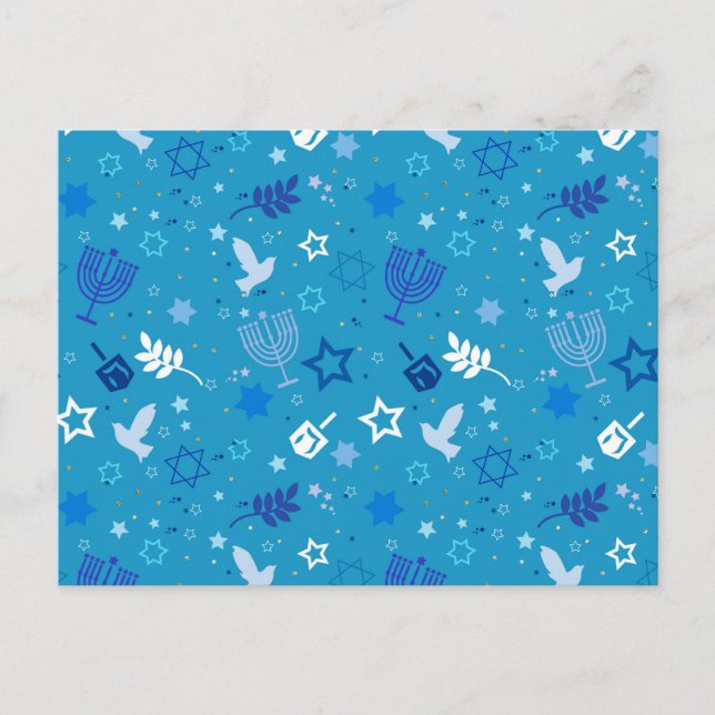 Postal de Hanukkah Stars (Anverso)