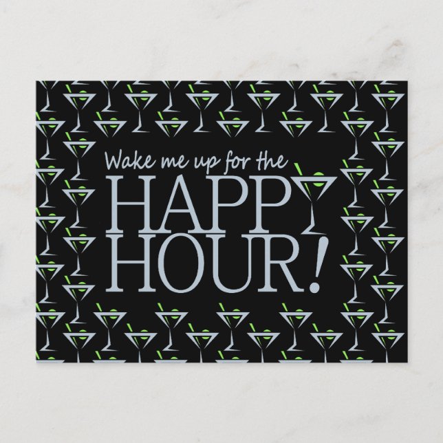 postal de Happy Hour (Anverso)