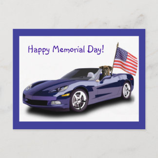 Postal de Happy Memorial Day Boxer