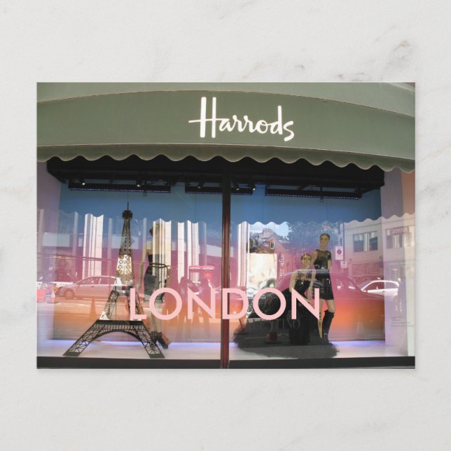 postal de Harrods (Anverso)