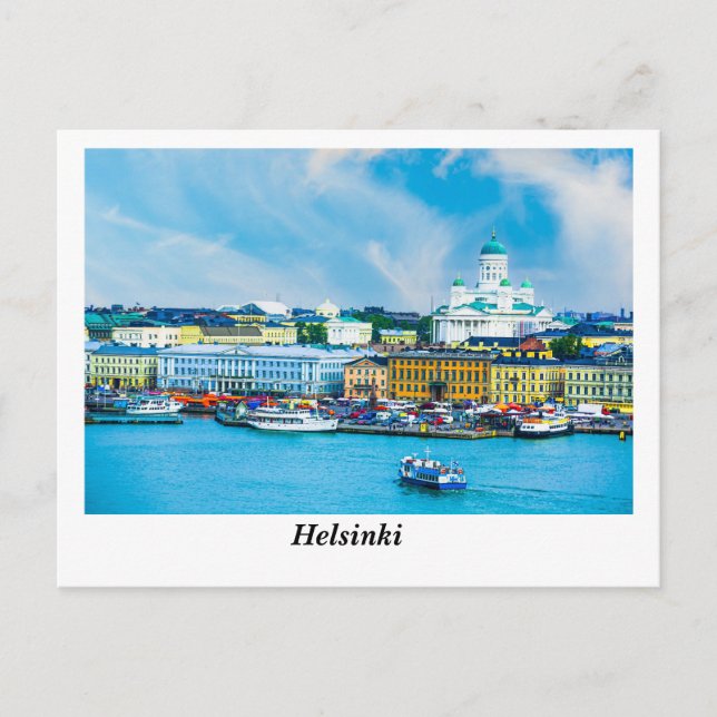Postal de Helsinki (Anverso)