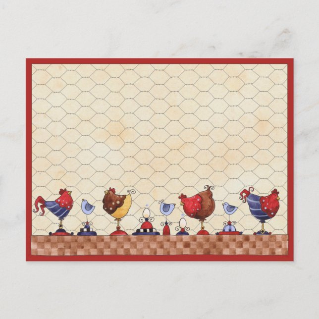 postal de Hen House (Anverso)