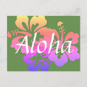 Postal de Hibiscus Aloha