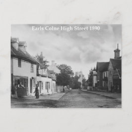 Postal de High Street de Earls Colne con estilo vi