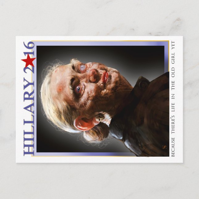 postal de Hillary 2016 (Anverso)