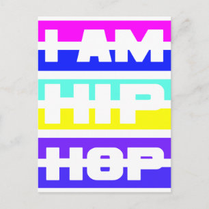 Postal de Hip Hop