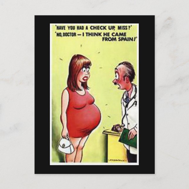 Postal de historieta antigua (Anverso)