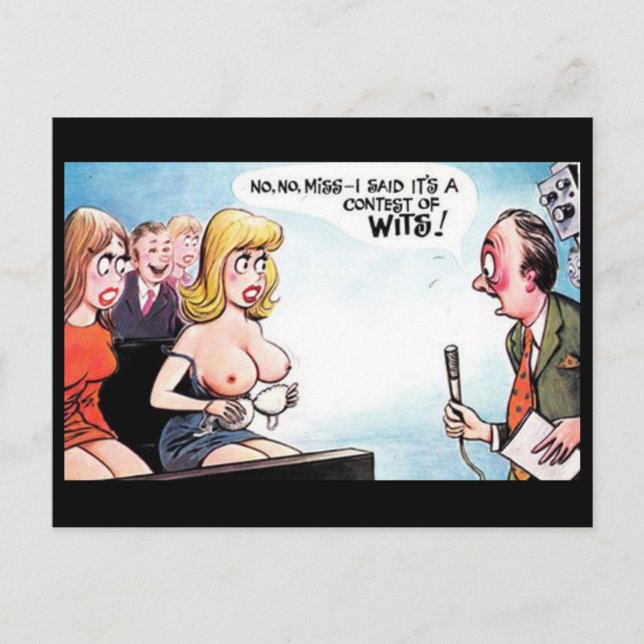 Postal de historieta antigua (Anverso)