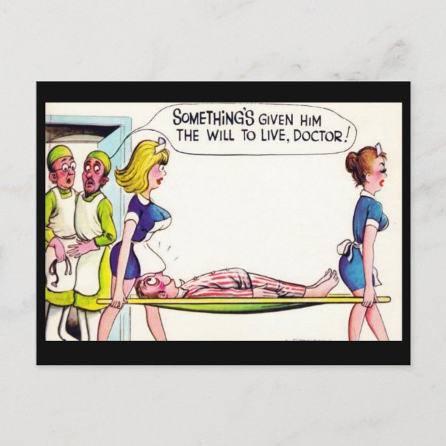 Postal de historieta antigua (Anverso)