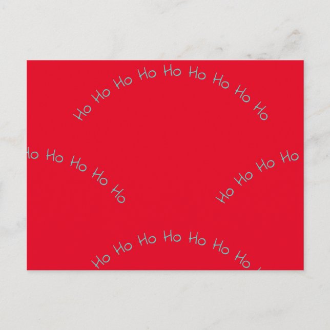 Postal de Hohohoho (Anverso)