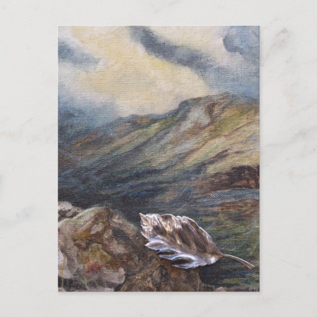 Postal de hoja "Viaje" (Anverso)