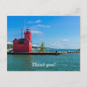 Postal de Holland Harbor Lighthouse