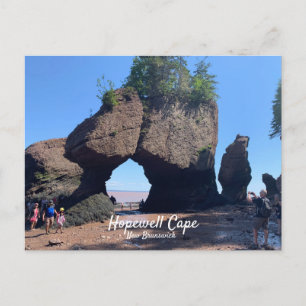Postal de Hopewell Cape New Brunswick