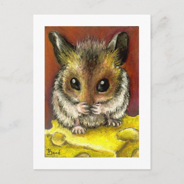 Postal de hora de la cena (Anverso)