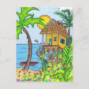 Postal de hormigas cortadoras