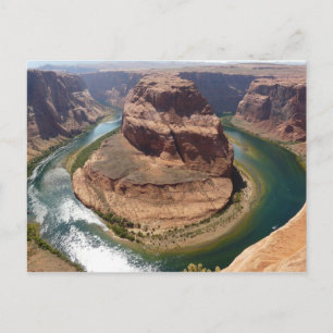 Postal de Horseshoe Bend en Page, Arizona