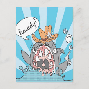 Postal de Howdy Shark