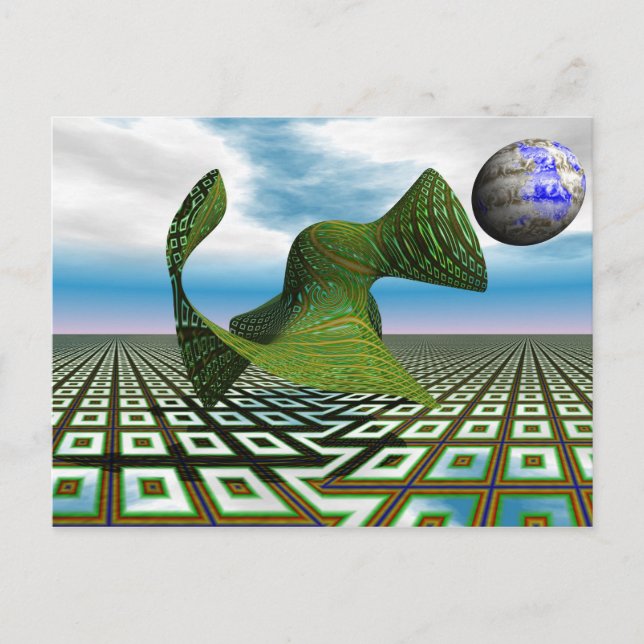 Postal de hueco cósmico (Anverso)