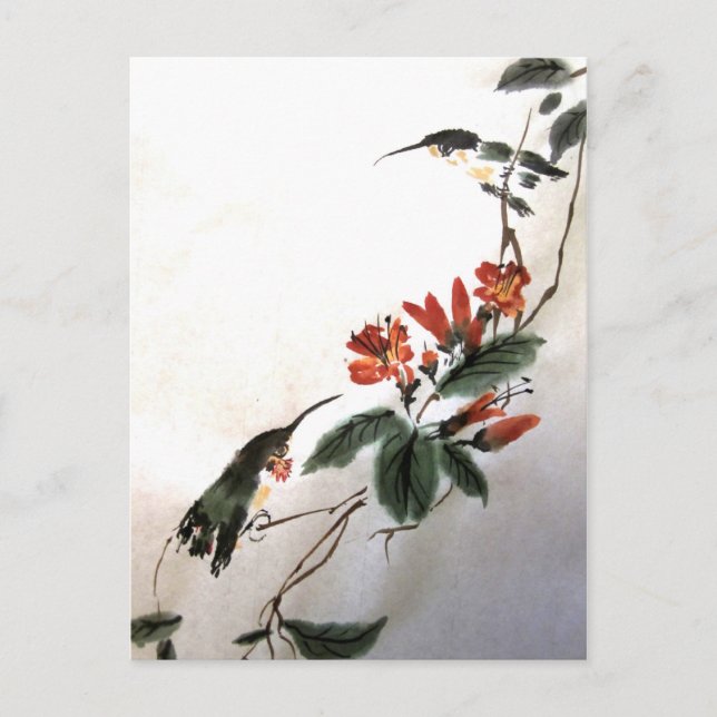 Postal de Hummingbirds (Anverso)
