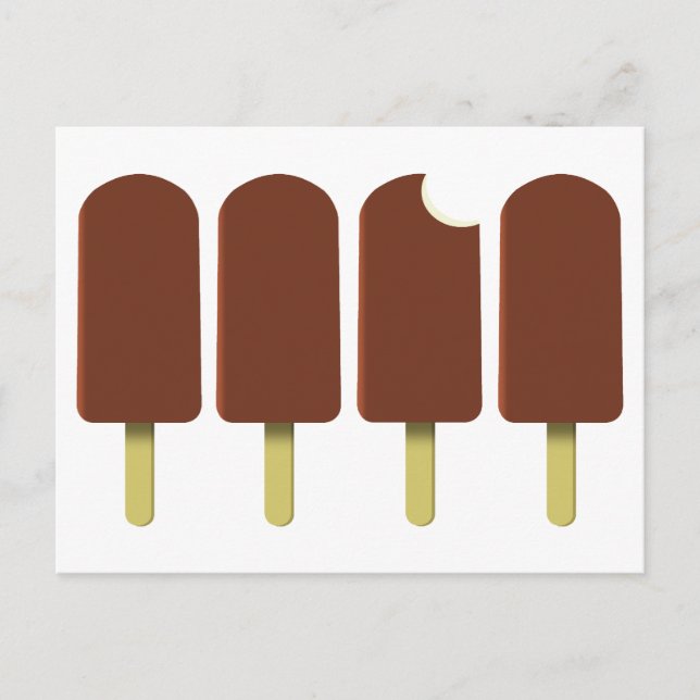 Postal de Ice Cream Pops (Anverso)