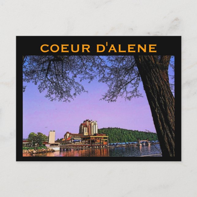 Postal de Idaho (Anverso)