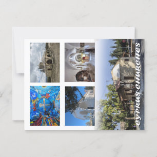 Postal de iglesias de Chipre