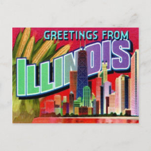 Postal de Illinois