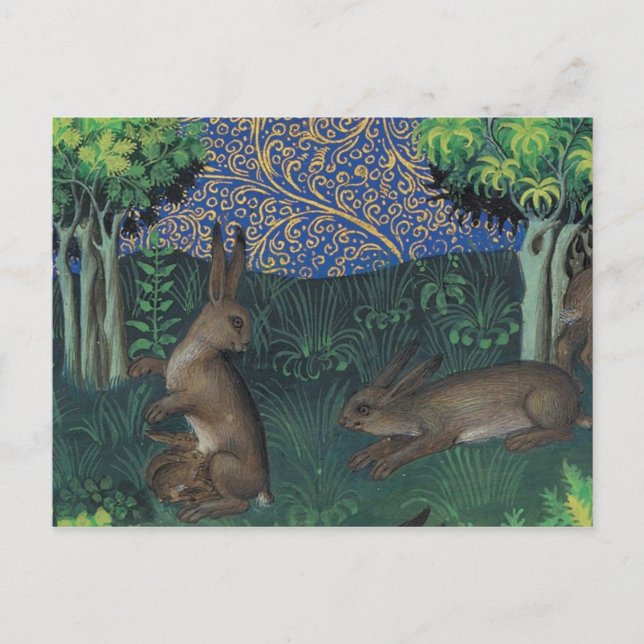 Postal de Ilustracion de época (Anverso)