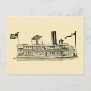 Postal de Ilustracion de época