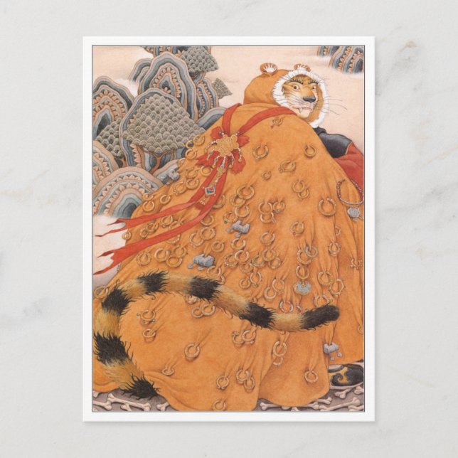 Postal de Ilustracion de época (Anverso)