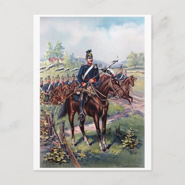 Postal de Ilustracion de época (Anverso)