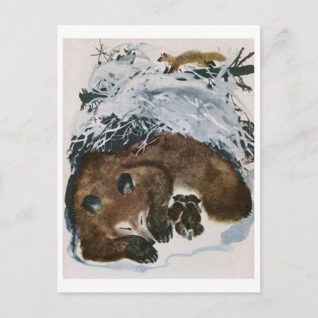 Postal de Ilustracion de época (Anverso)