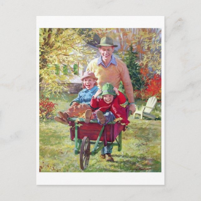 Postal de Ilustracion de época (Anverso)