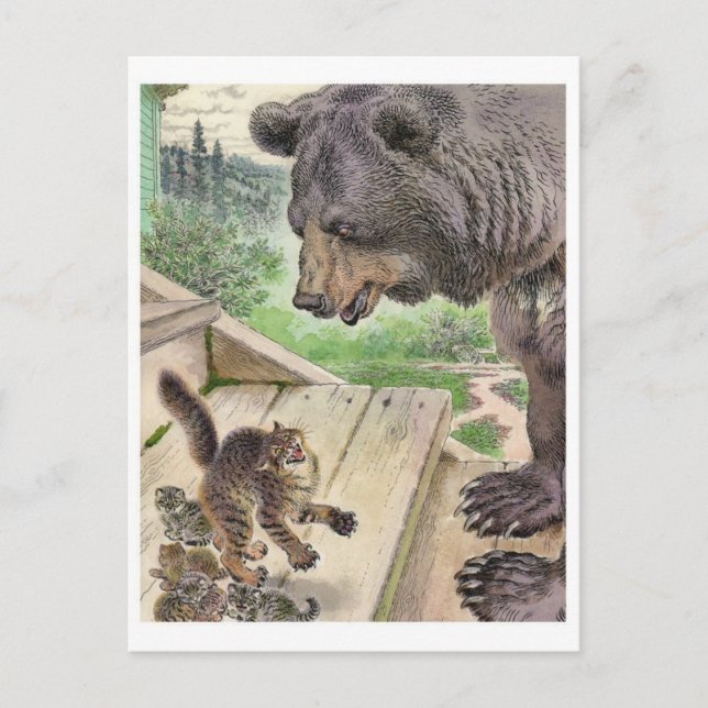 Postal de Ilustracion de época (Anverso)