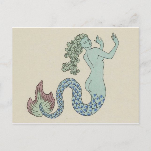 Postal de Ilustracion de época (Anverso)